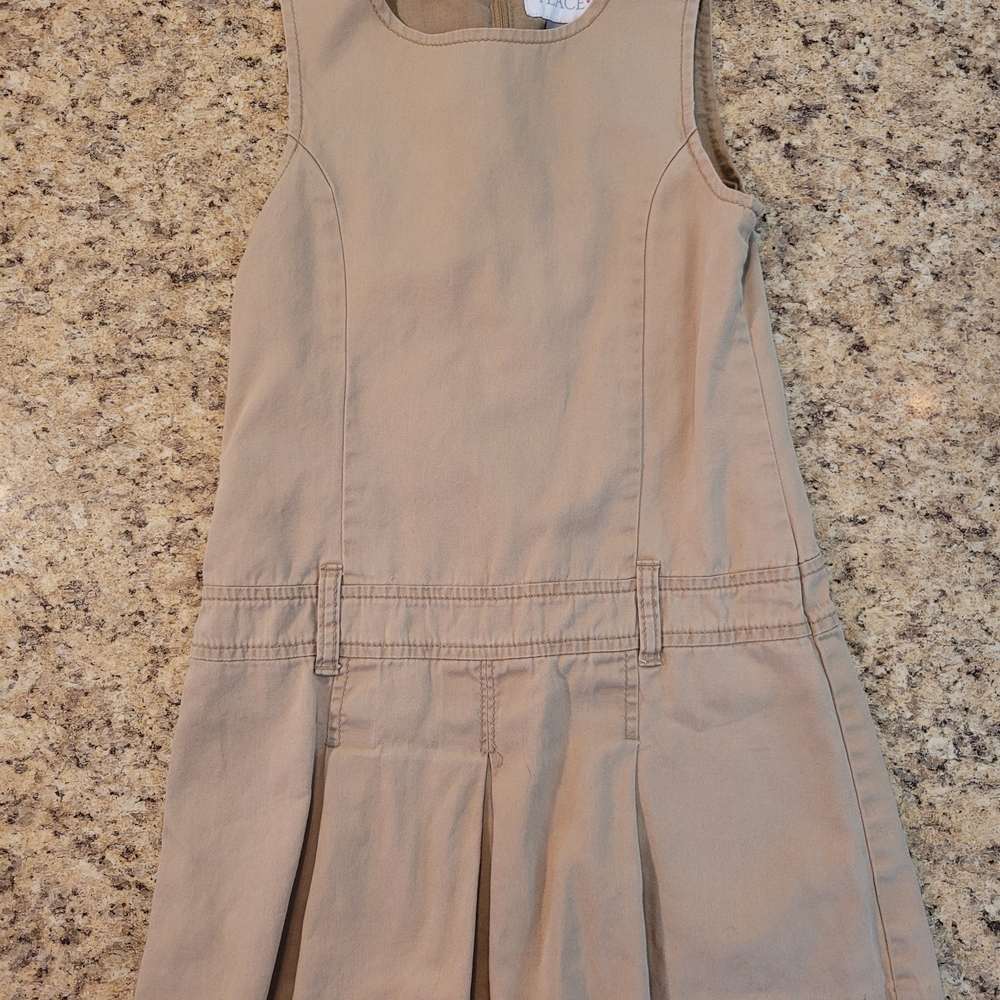 Place Kids Casual Dress in Tan